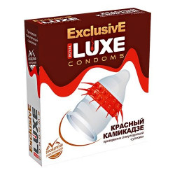 Презерватив LUXE  Exclusive  "Красный Камикадзе" - 1 шт.